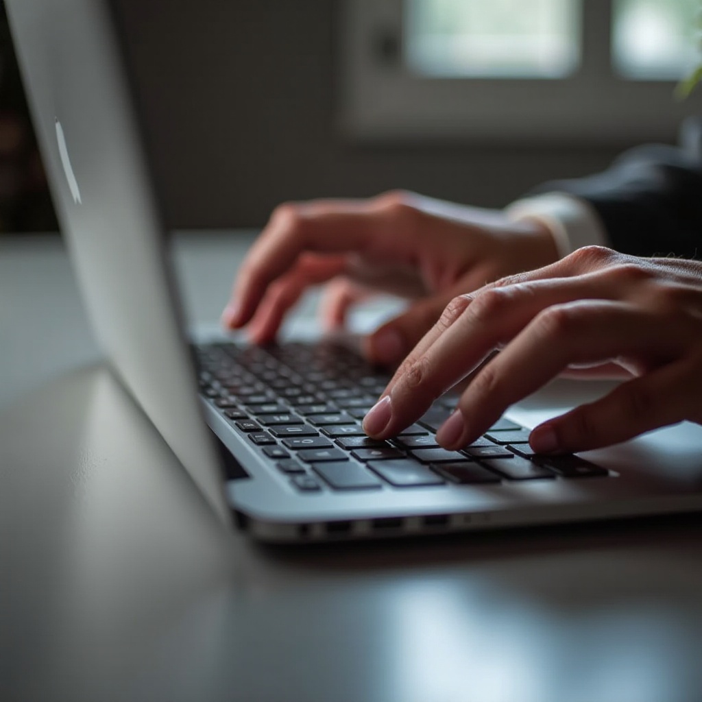 uma tecla não está funcionando no MacBook