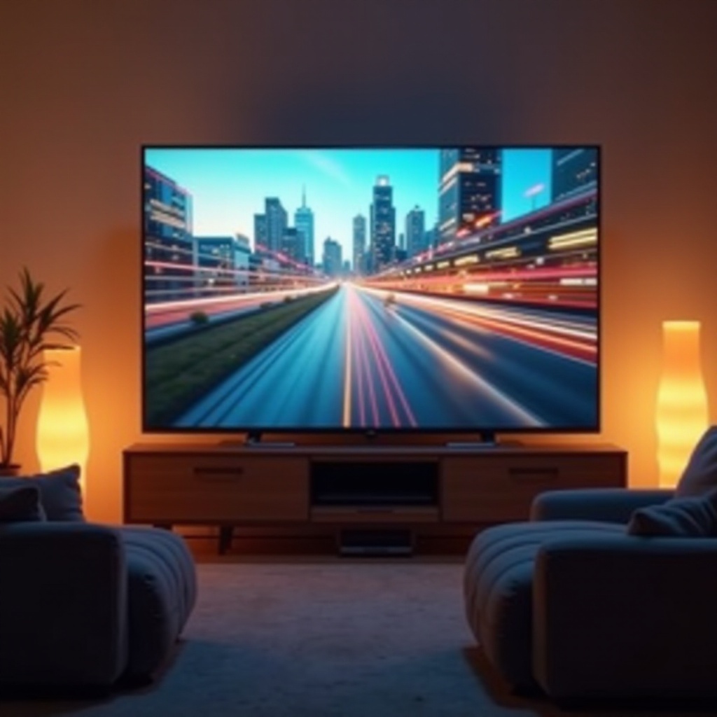 nonaktifkan perataan gerak di TV Samsung