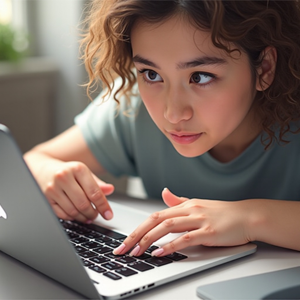satu tombol tidak berfungsi di MacBook
