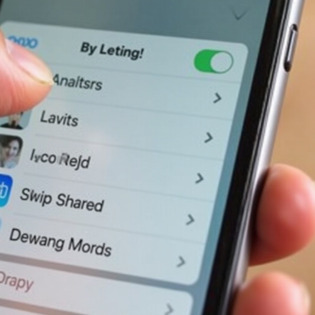 como limpar o compartilhado com você no iPhone