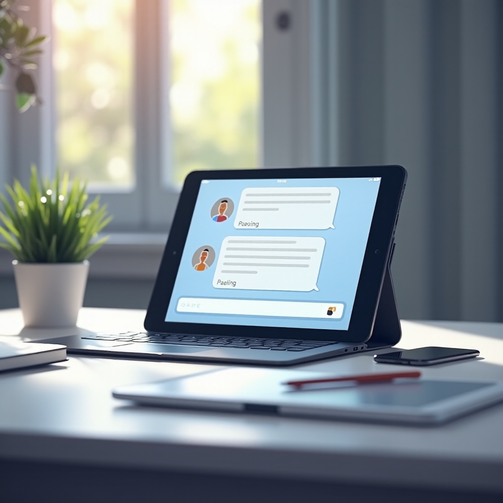 هل يمكنني إرسال رسائل نصية من جهاز iPad؟ دليل شامل