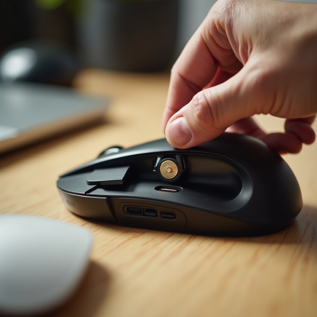 كيفية استبدال بطارية ماوس لوجيتك بكفاءة