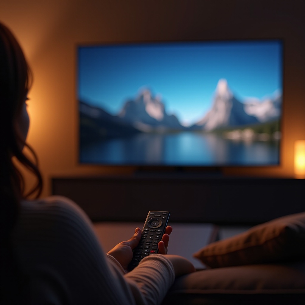 tắt chức năng làm mượt chuyển động trên TV Samsung