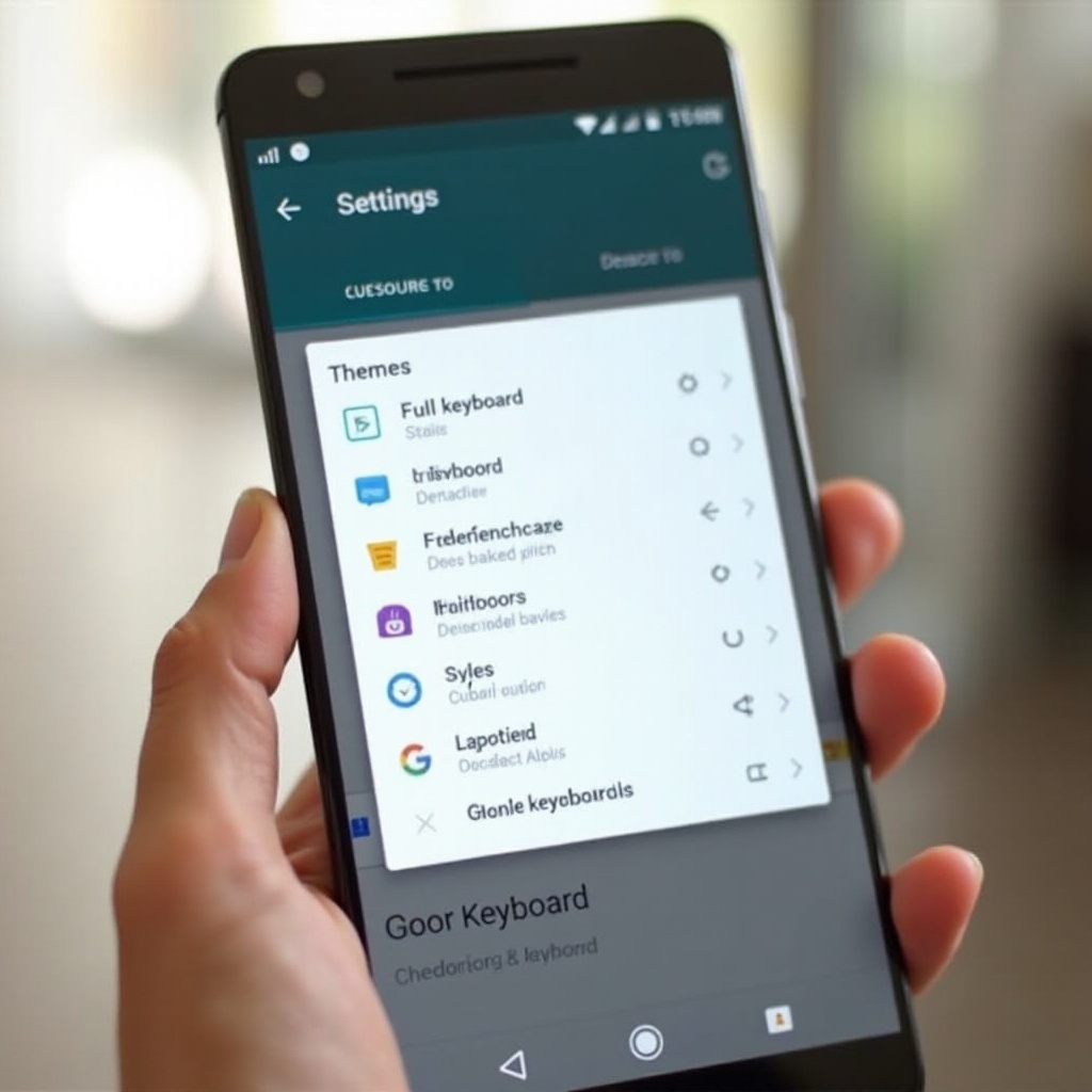 Cách tùy chỉnh bàn phím trên Android